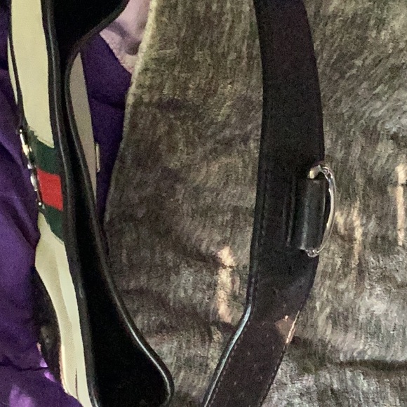 GUCCI SHERRY LINEshoulder bag hobo beige /brown canvas leather interlocking - Picture 11 of 13